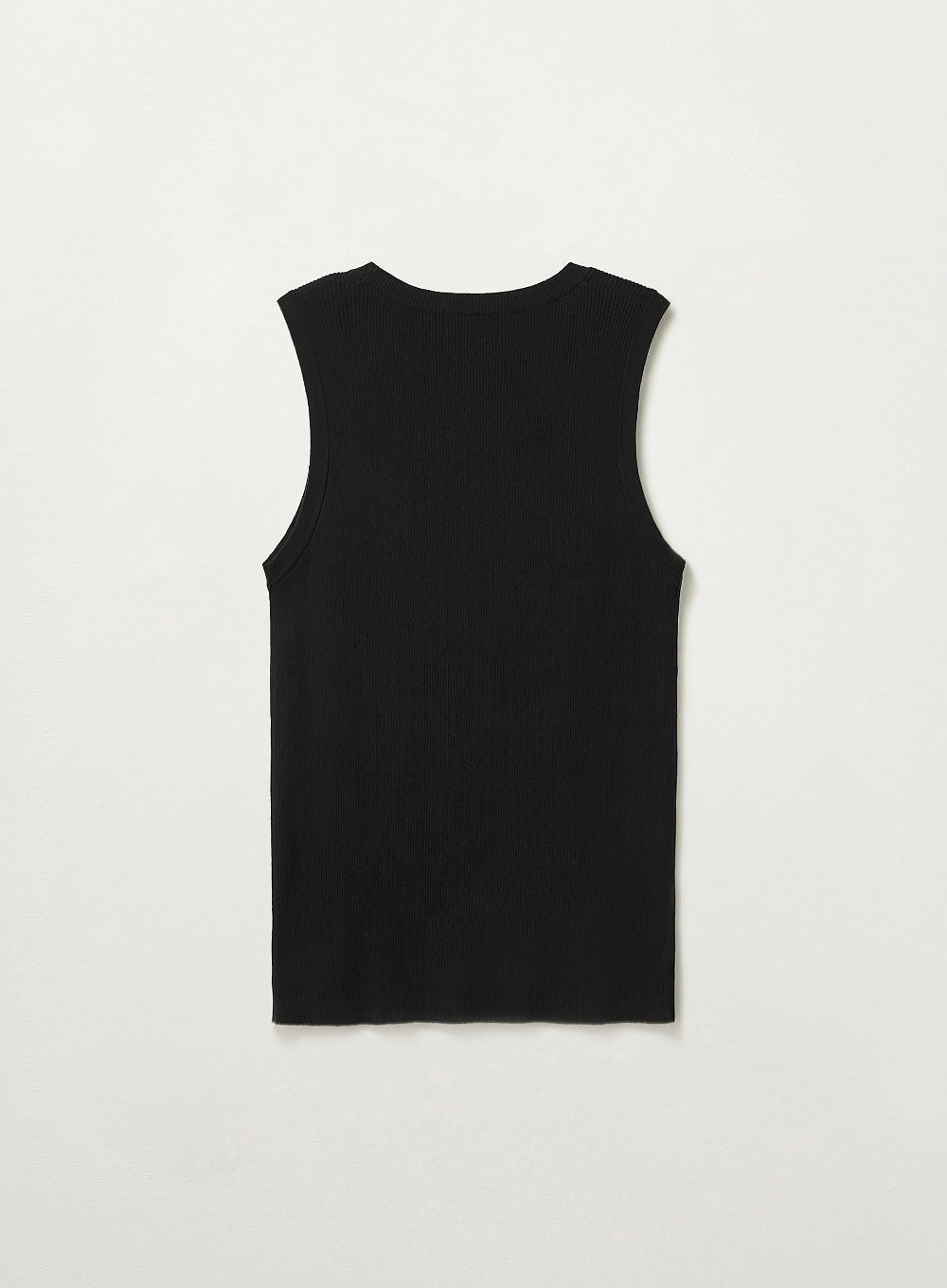 (M) Logo Ribbed Sleeveless
