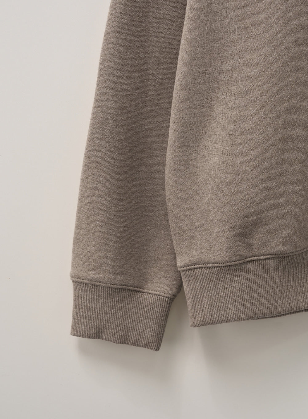 (U) Rope Logo Loose Fit Collar Sweatshirt