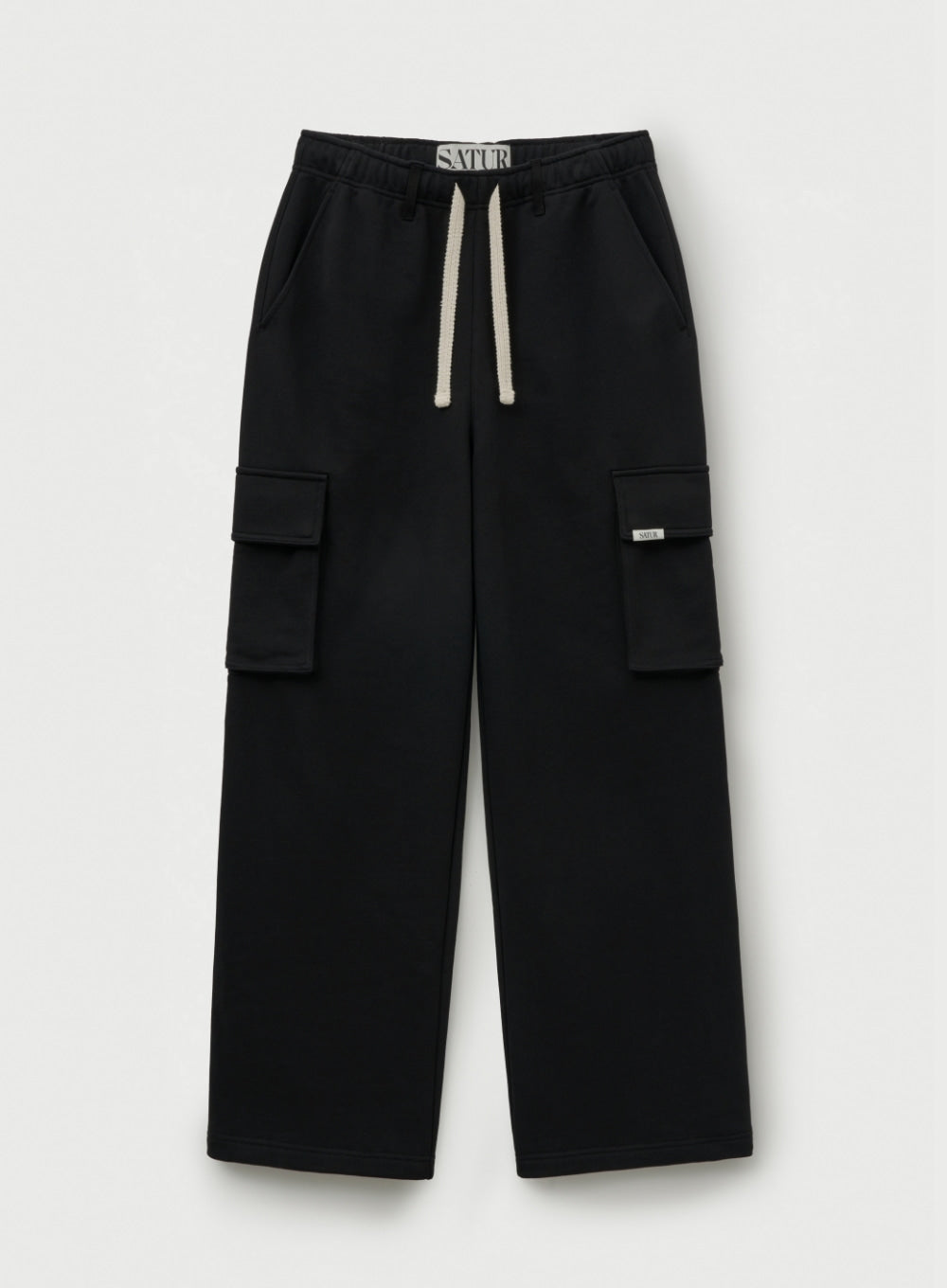 (U) Cargo Wide Sweat Pants