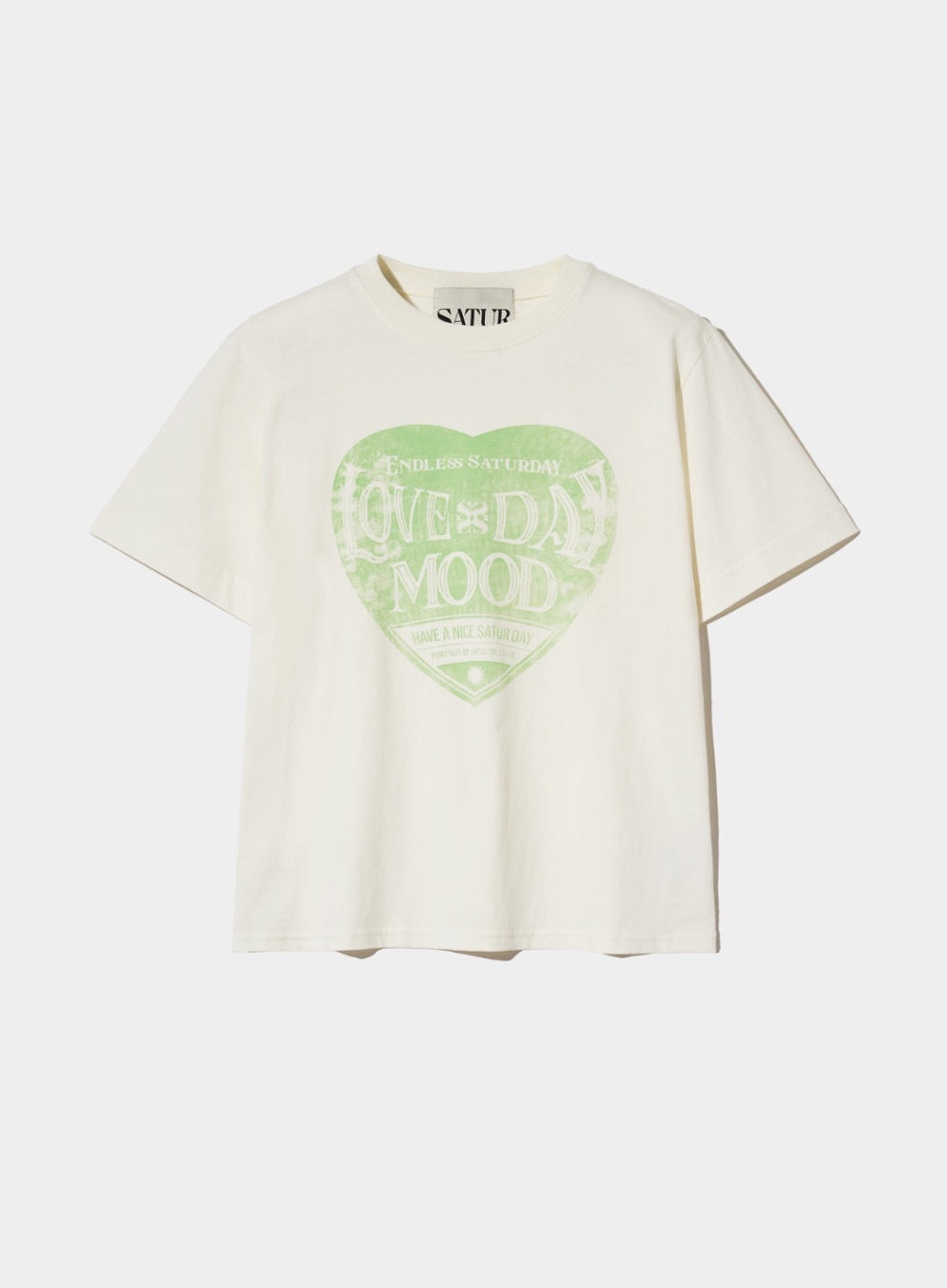 (M) Saturday Retro Mood Graphic T-shirts