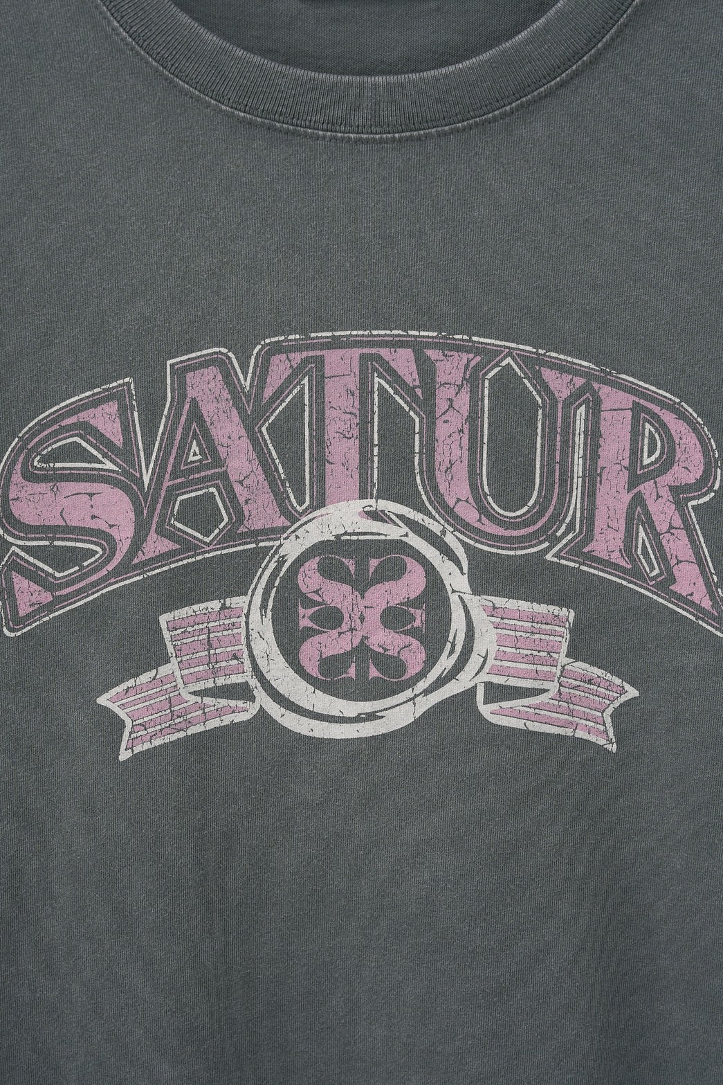 (W) Arch Logo Pigment Washed T-shirt