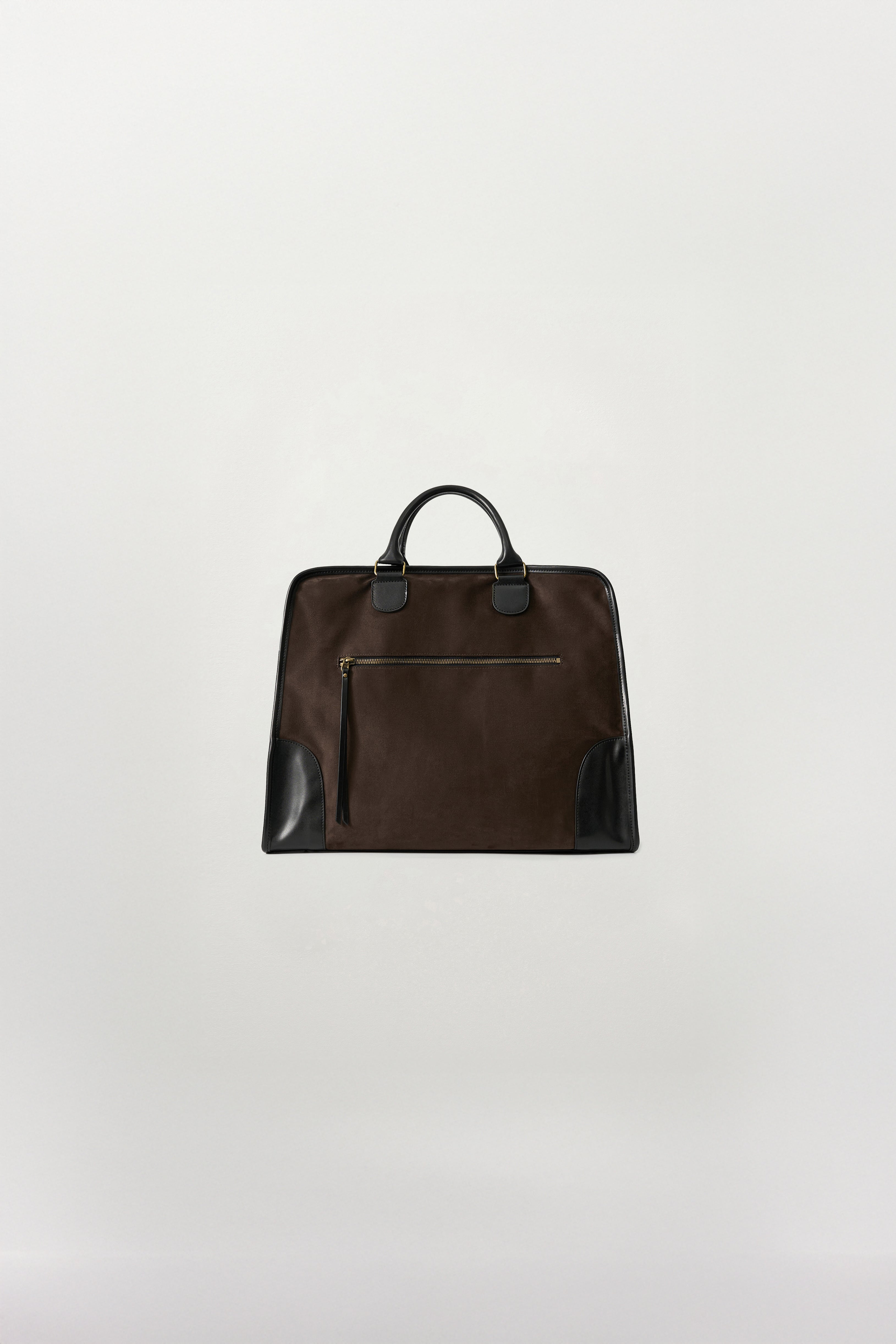 (M) Verona Synthetic Suede Big Boston Bag