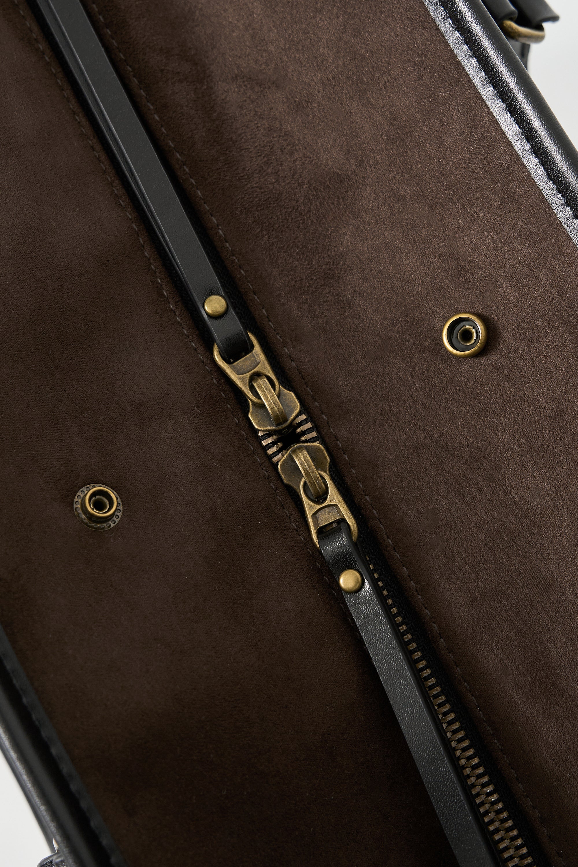 (M) Verona Synthetic Suede Big Boston Bag