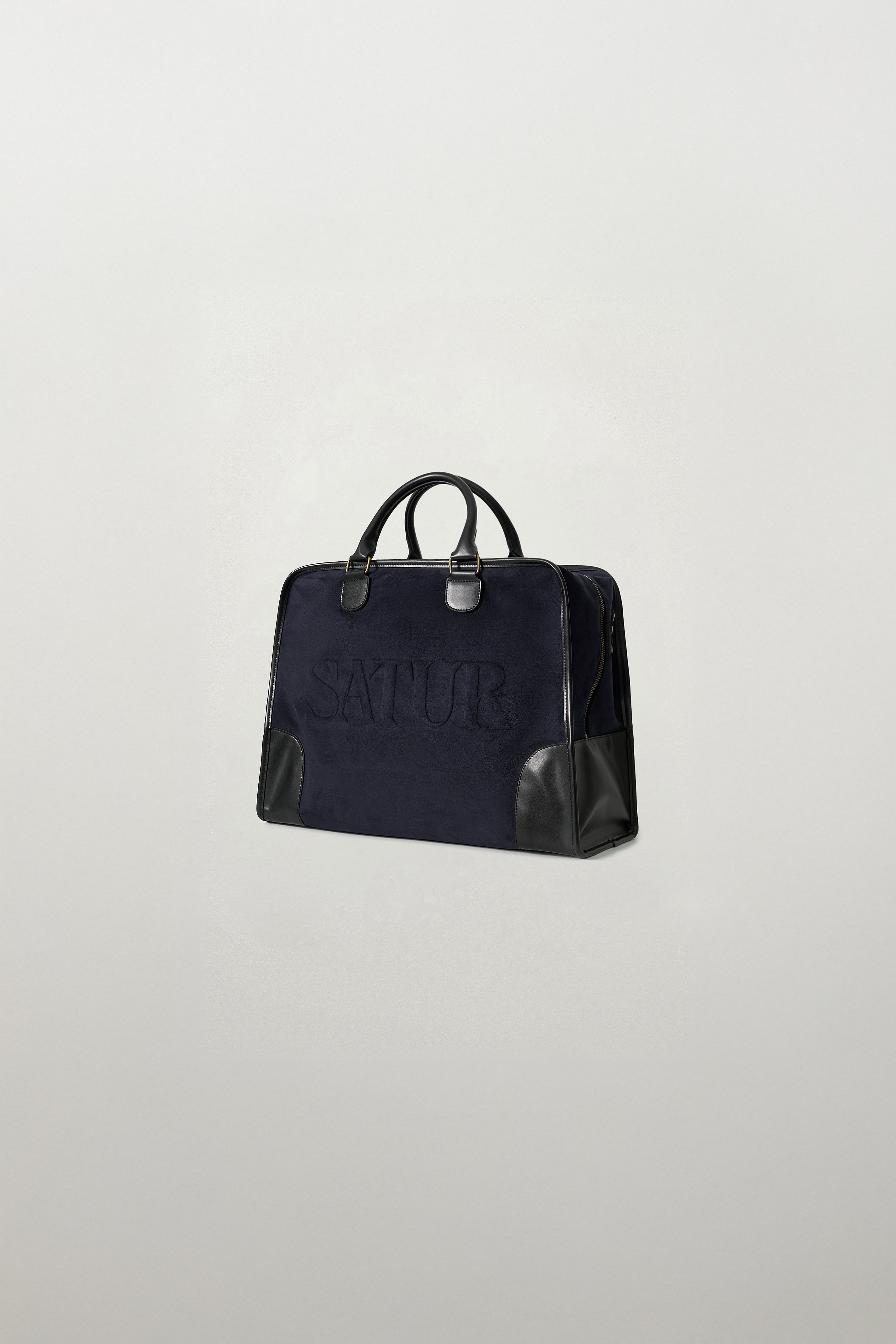 M) Verona Synthetic Suede Big Boston Bag