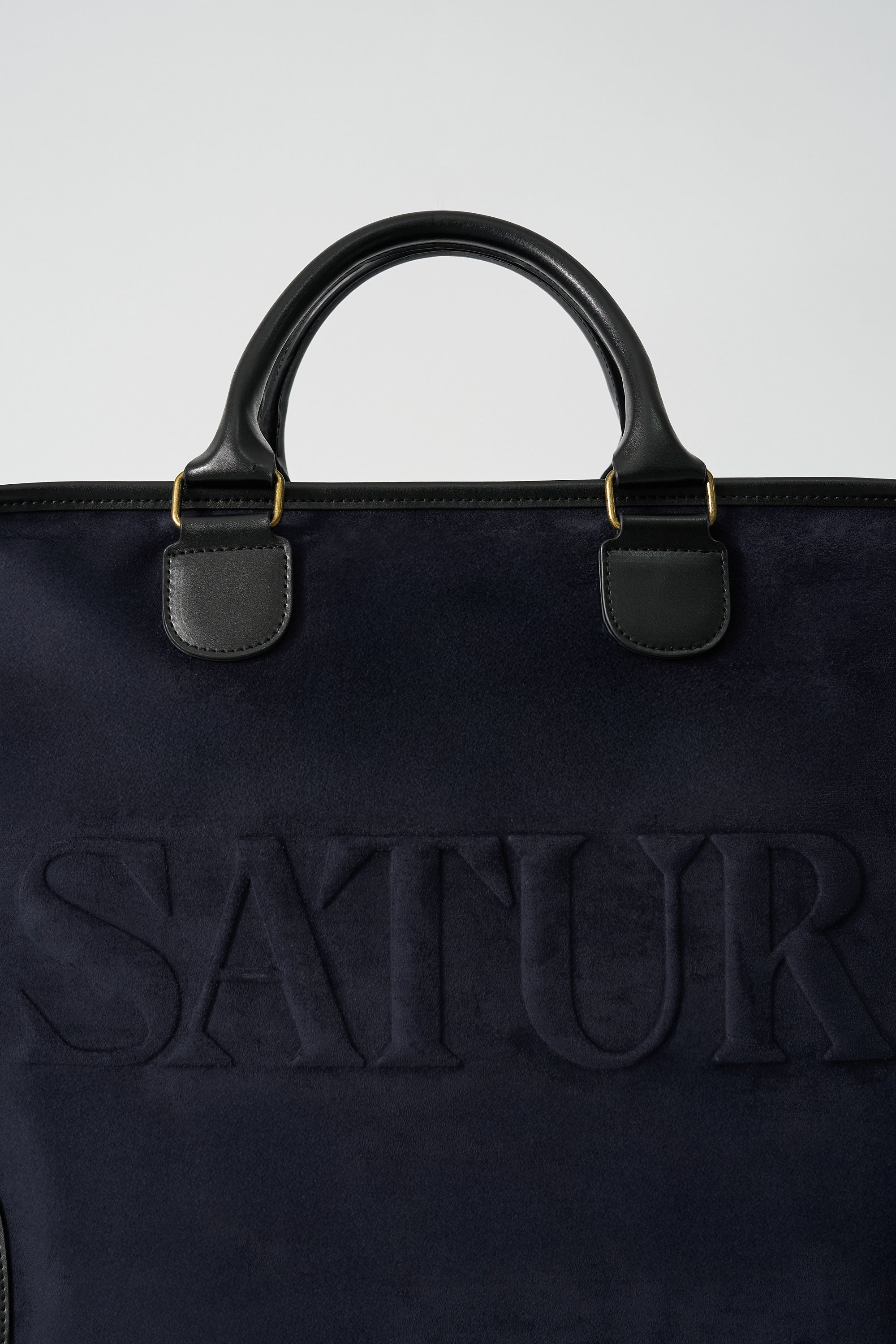 SATUR / Verona Synthetic Suede Big バック M) Verona Synthetic Suede Big Boston Bag