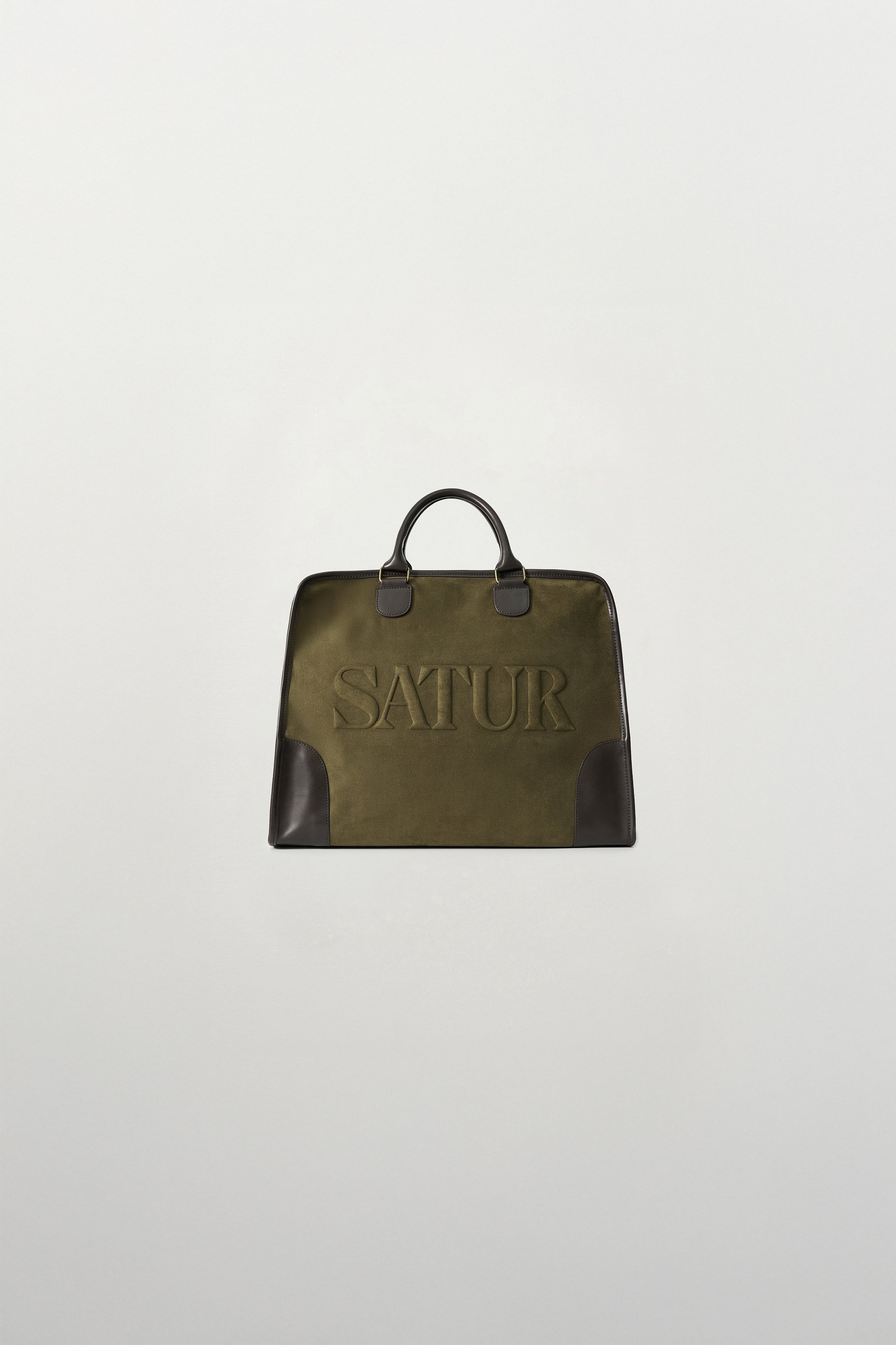 (M) Verona Synthetic Suede Big Boston Bag