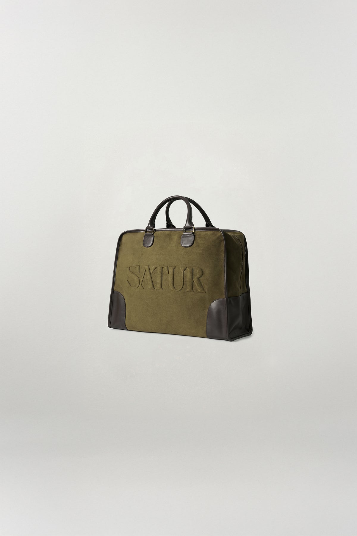 (M) Verona Synthetic Suede Big Boston Bag