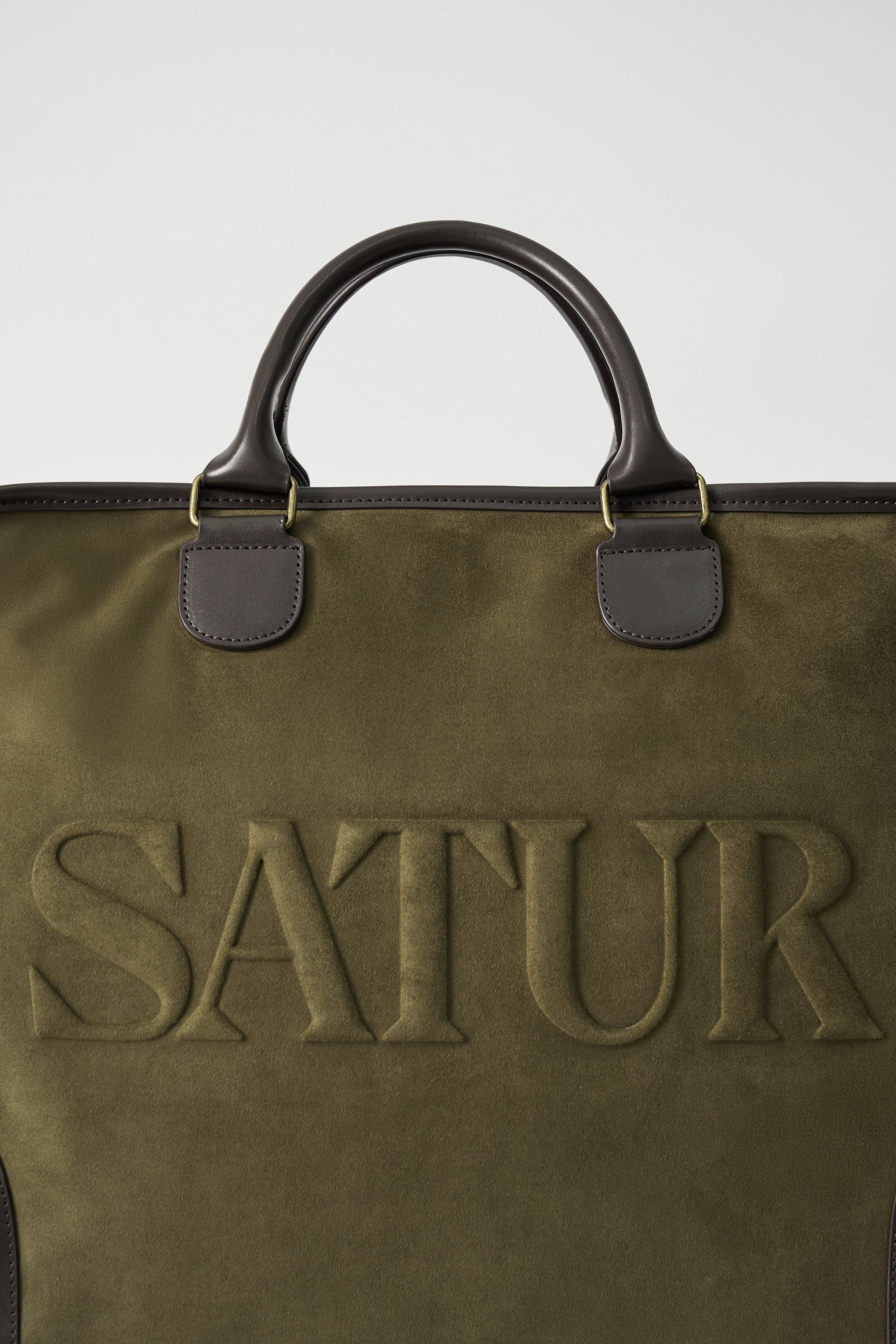 M) Verona Synthetic Suede Big Boston Bag