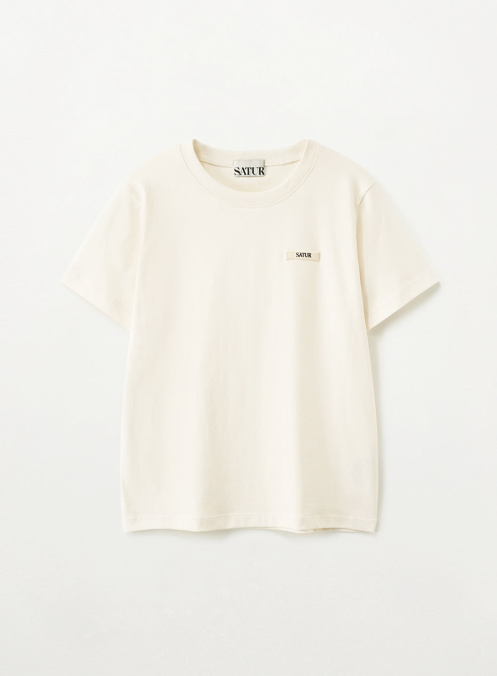(W) Supima Basic Crew Neck T-shirt