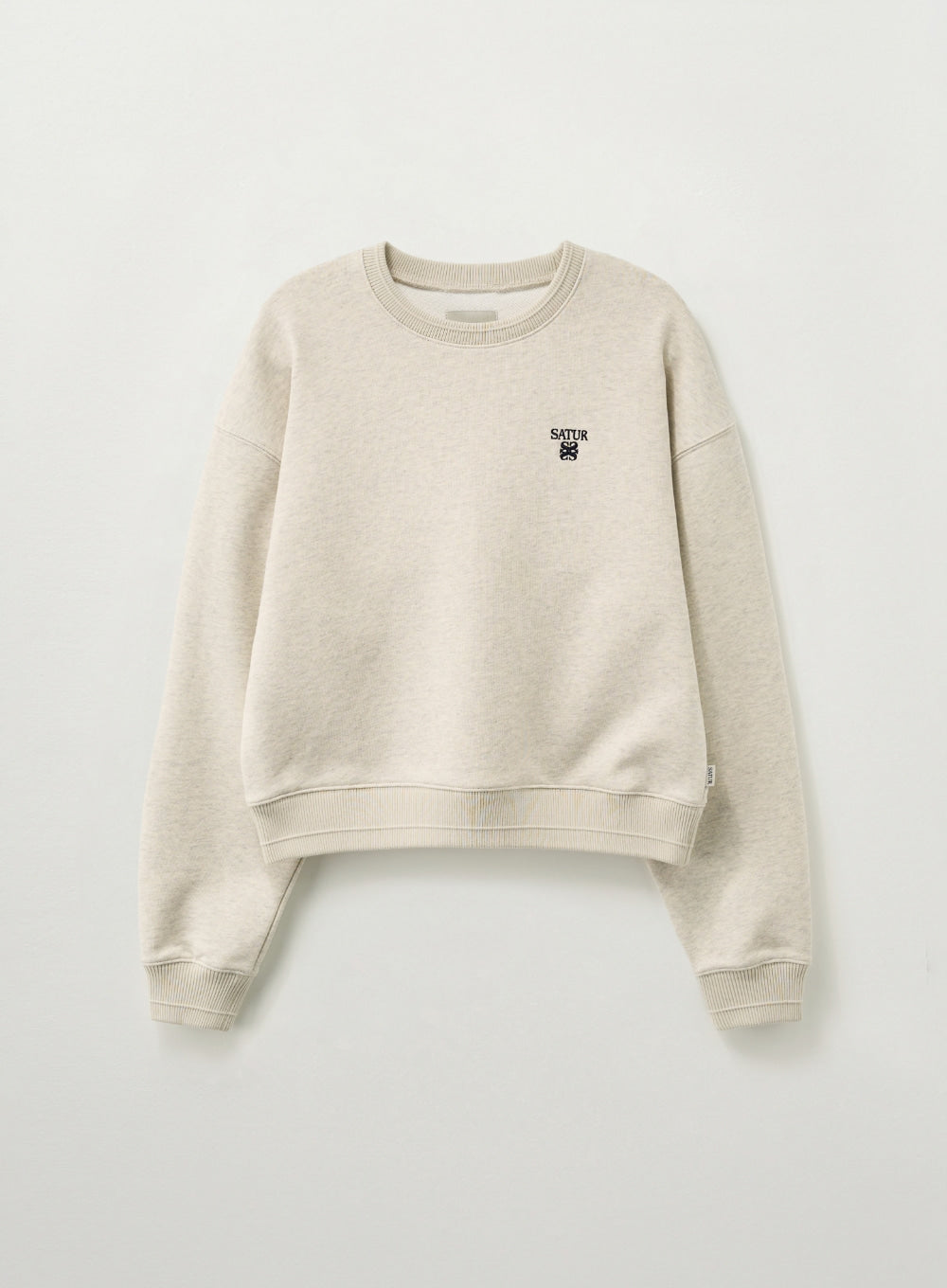 (W) Loren Small Logo Cropped Sweatshirt