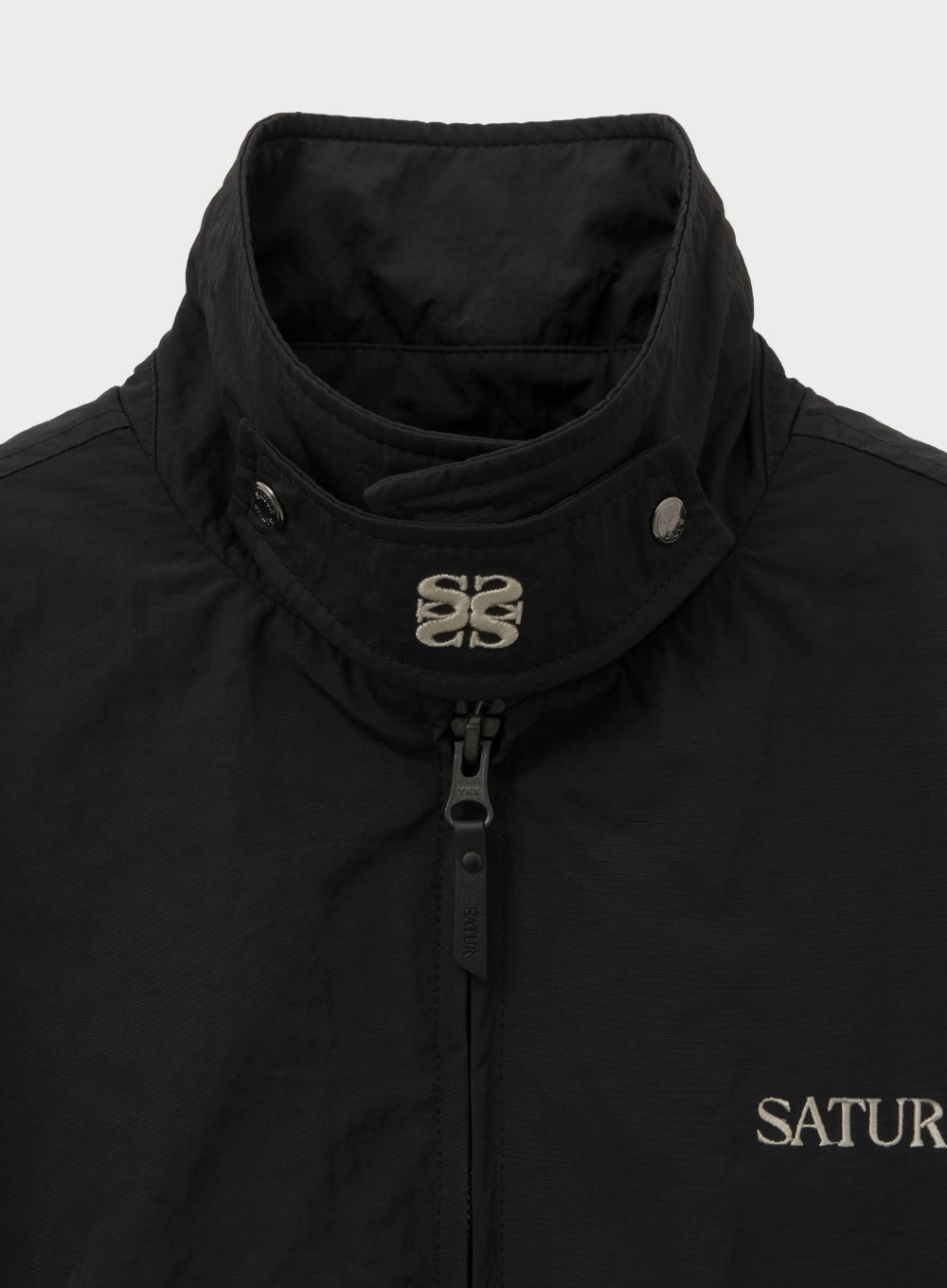M) Nylon Padded Bomber Jacket