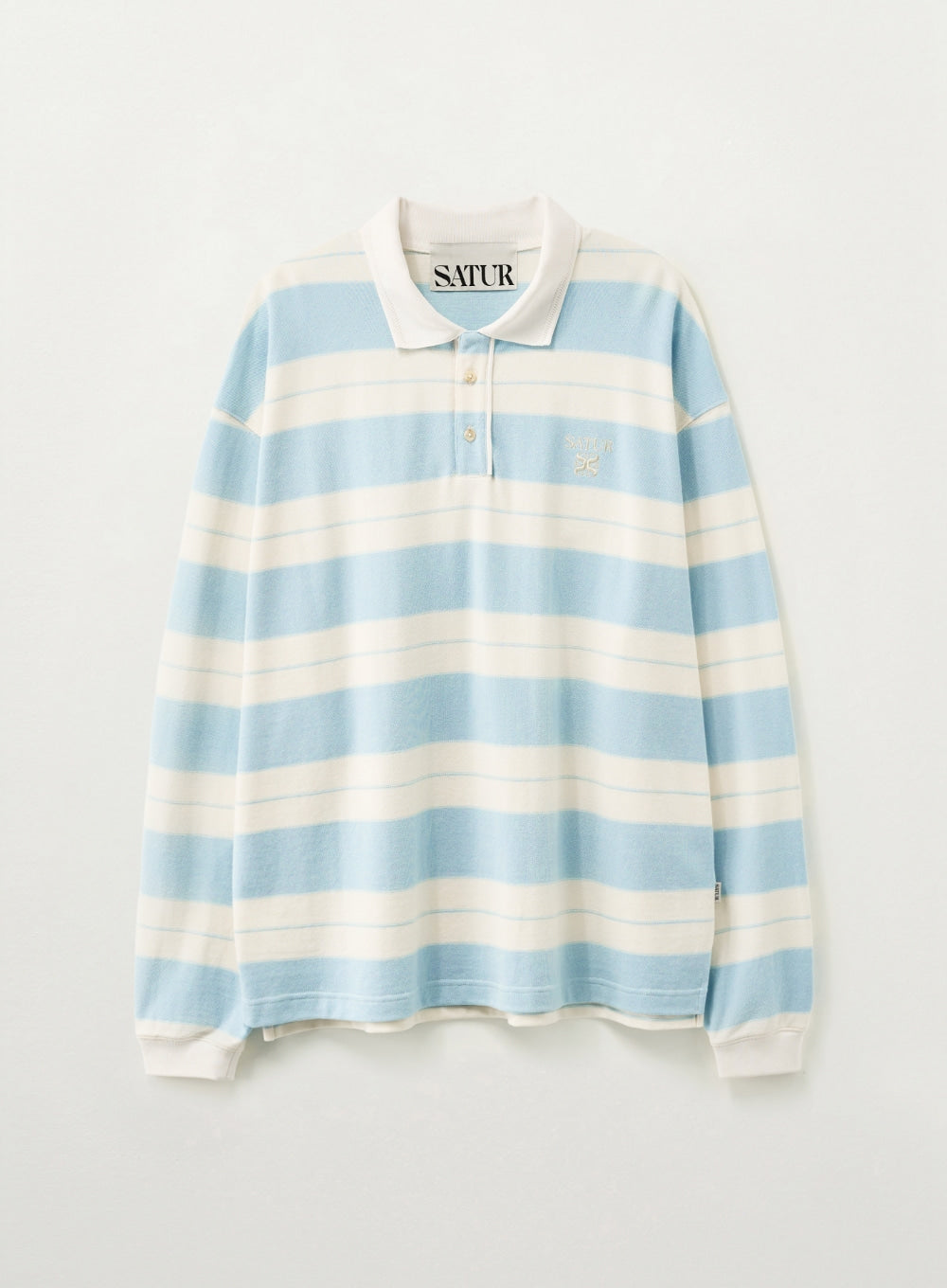 (U) Apero Striped Pique Long Sleeve