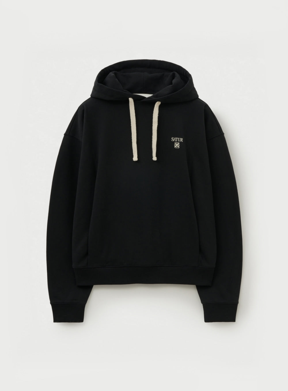 (U) Apero Loose Fit Tuck Detail Pocket Hoodie