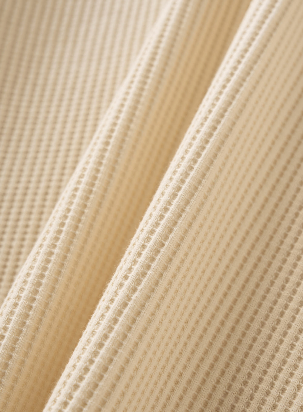 (U) Half Button Waffle Hoodie