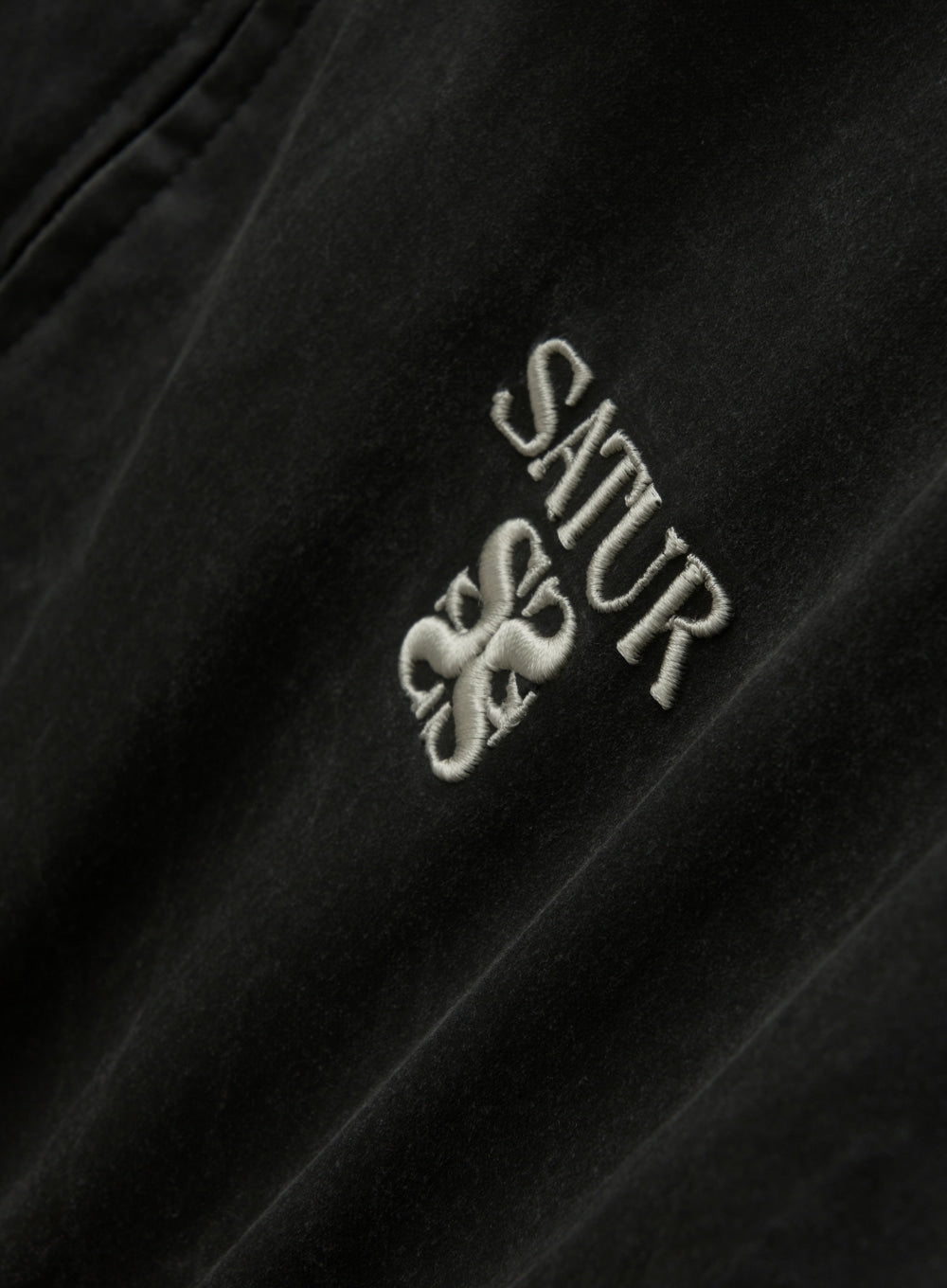 (W) Nylon Crop Bomber Jacket