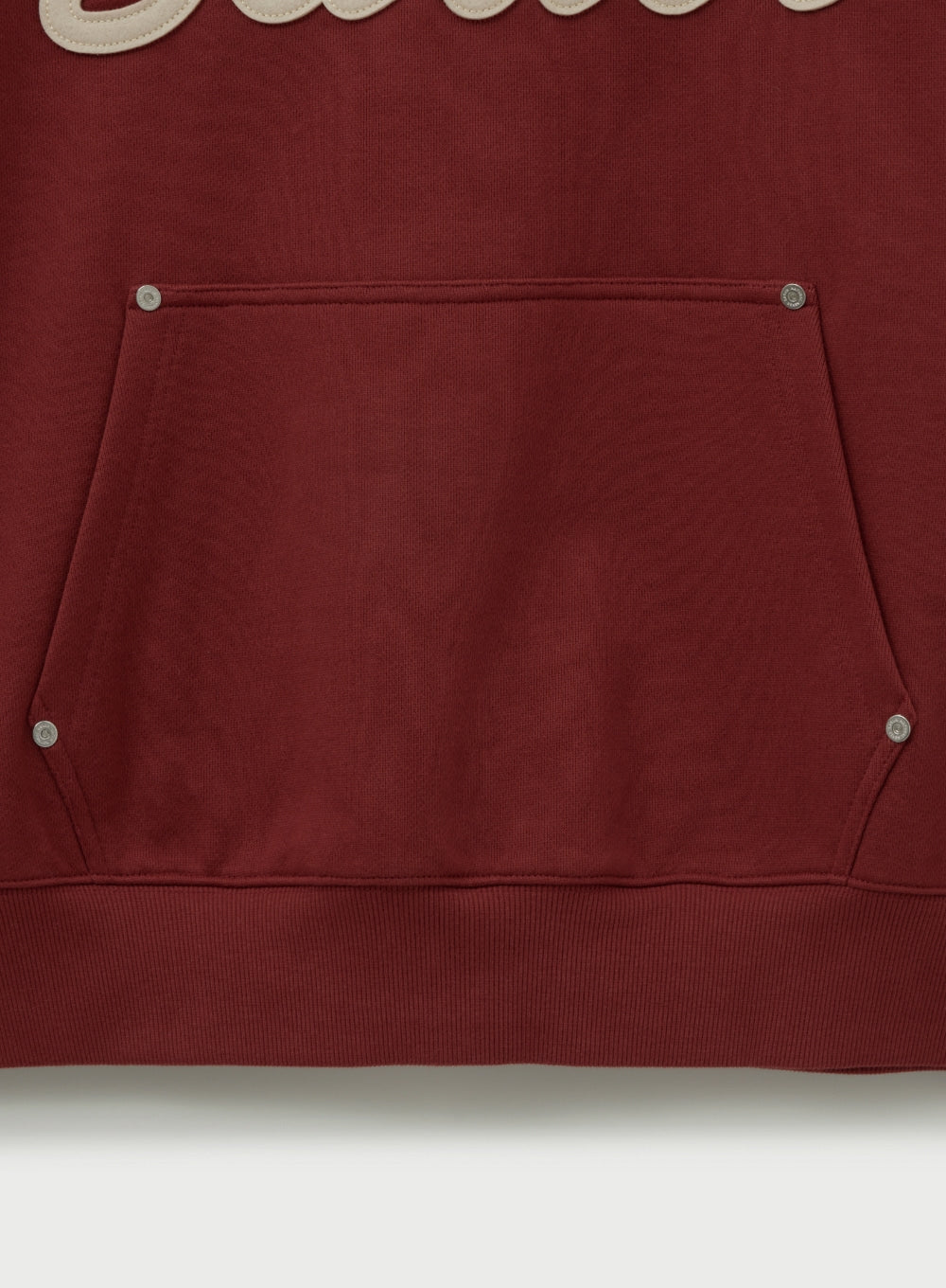 (U) Satur Applique Rivet Hoodie