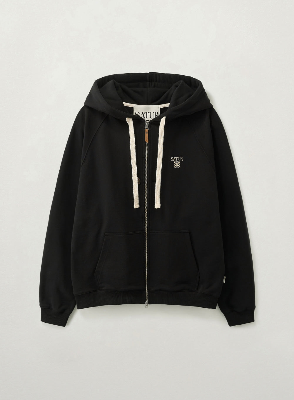 (U) Loren Small Logo Hood Zip-Up