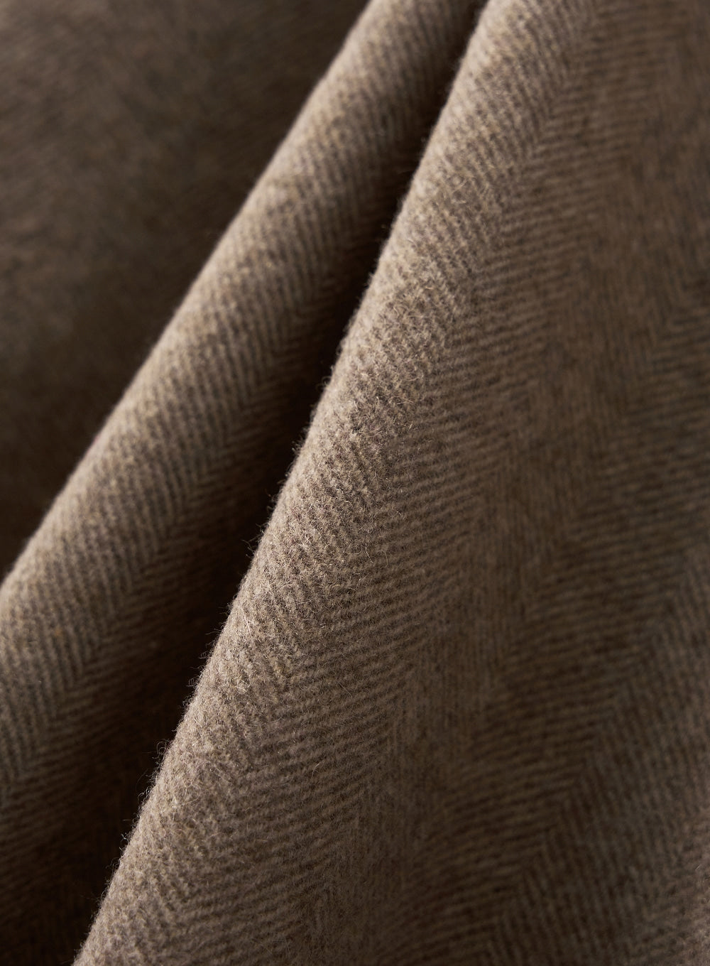 (M) Herringbone Wool Harrington Jacket