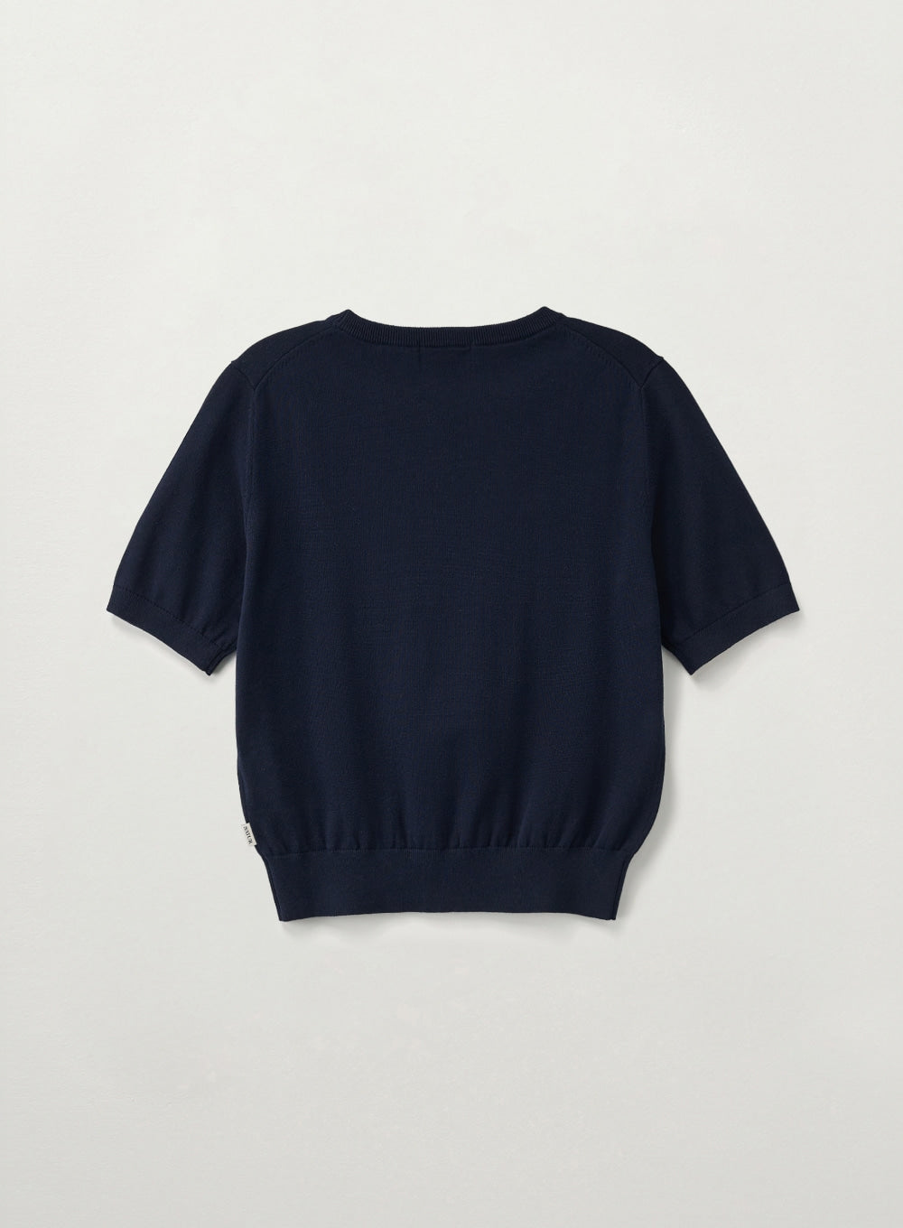 (W) Loren Crew Neck Fine Half Knit