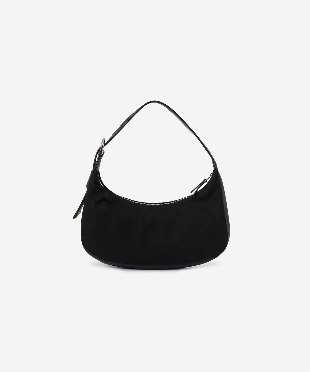 (W) Synthetic Suede Mini Hobo Bag