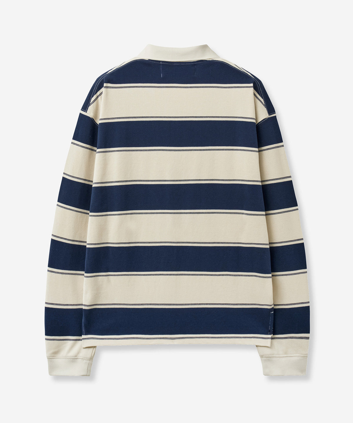 (U) Apero Stripe Pique Long Sleeve