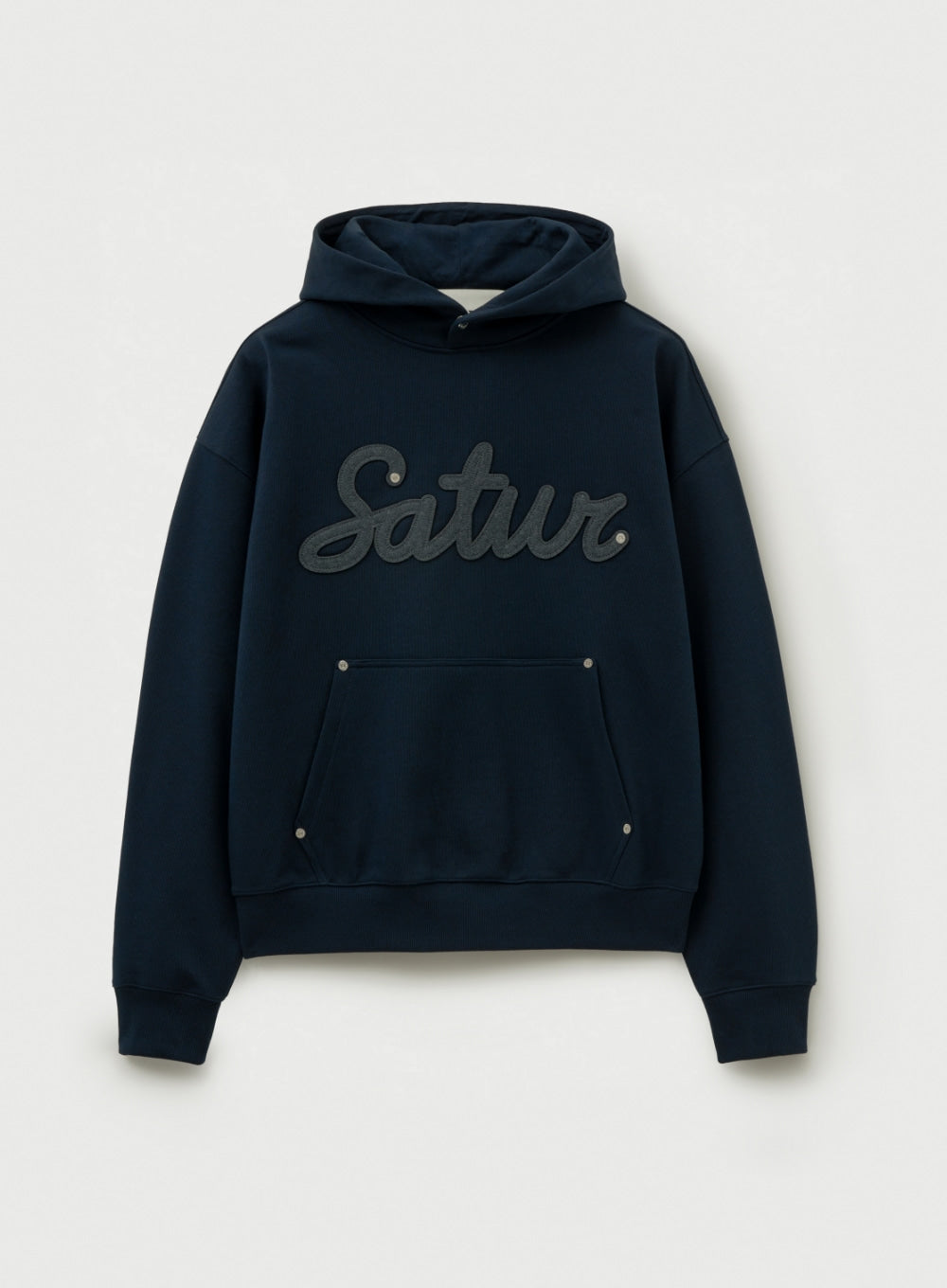 (U) Satur Applique Rivet Hoodie