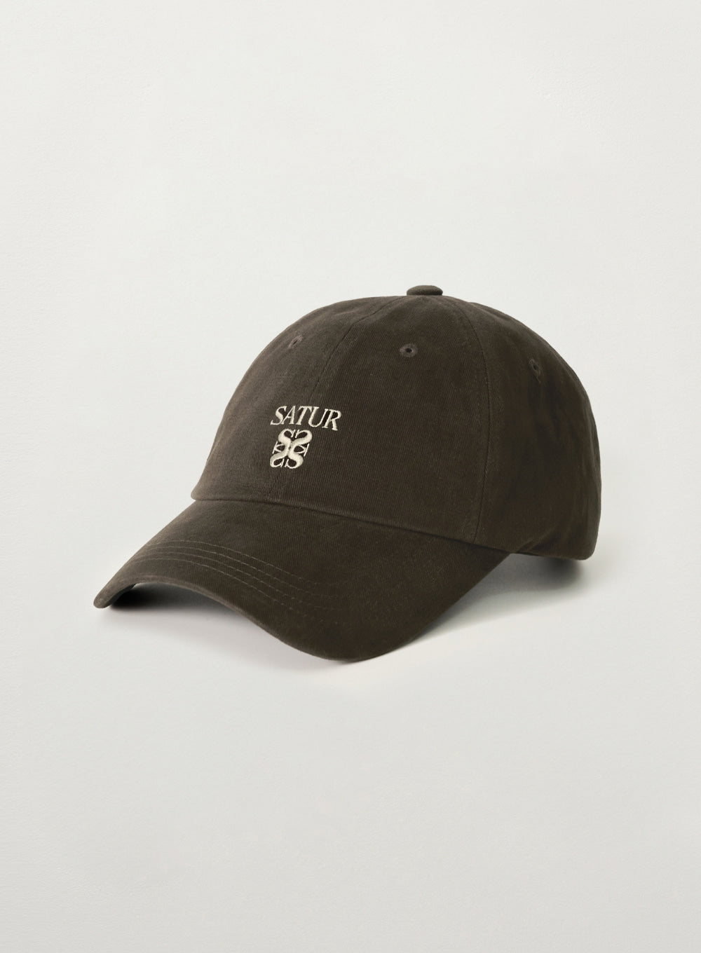 SATUR キャップ SATUR セター コントラスト カラースティッチ ダイド