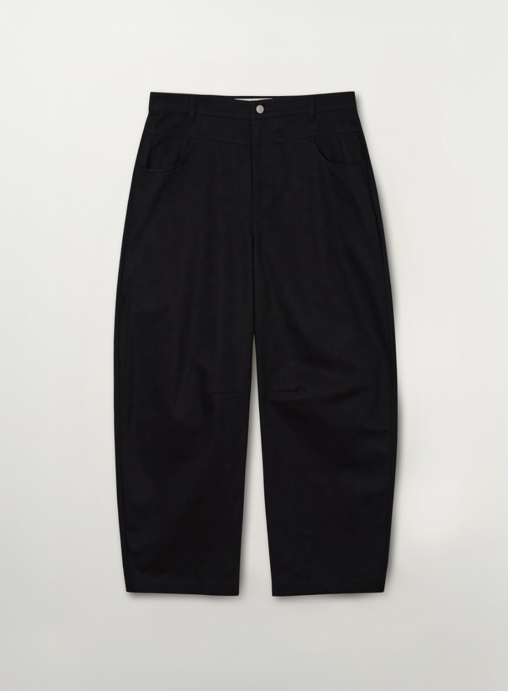 (M) Cotton Curved Pants