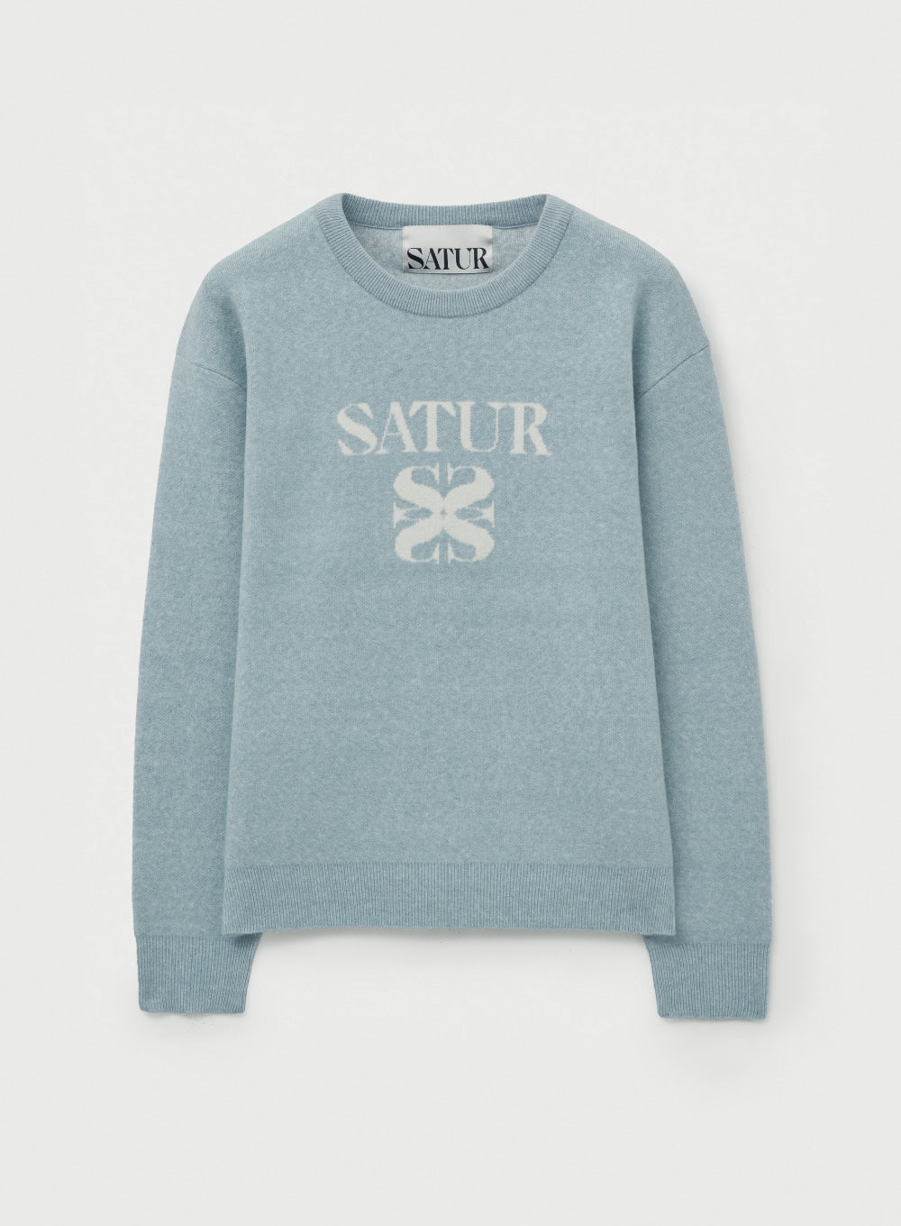 (U) Basic Logo Jacquard Knit