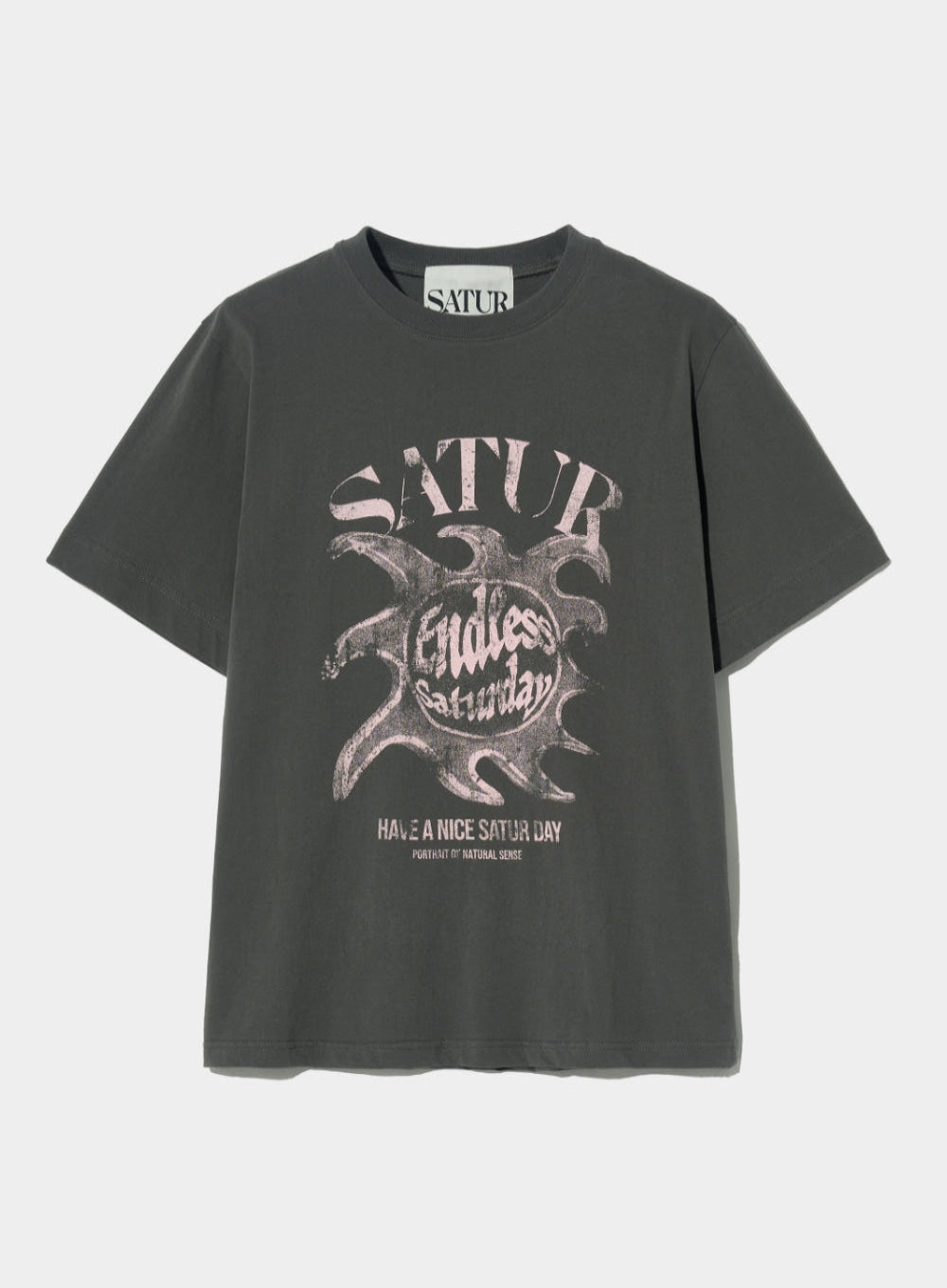 (M) Sun Retro Graphic T-shirts