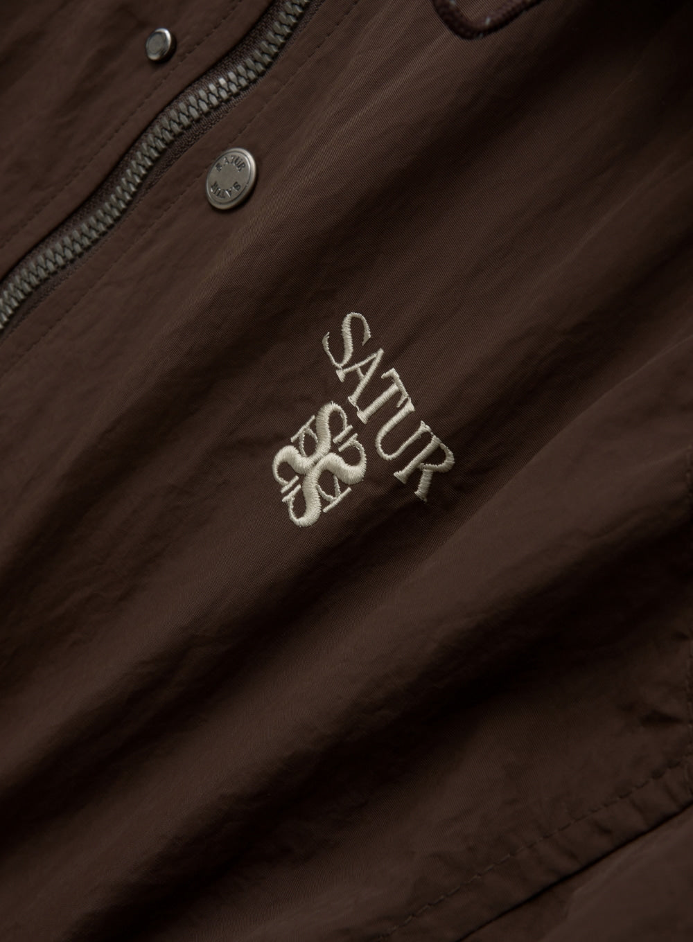 (W) Nylon Crop Bomber Jacket