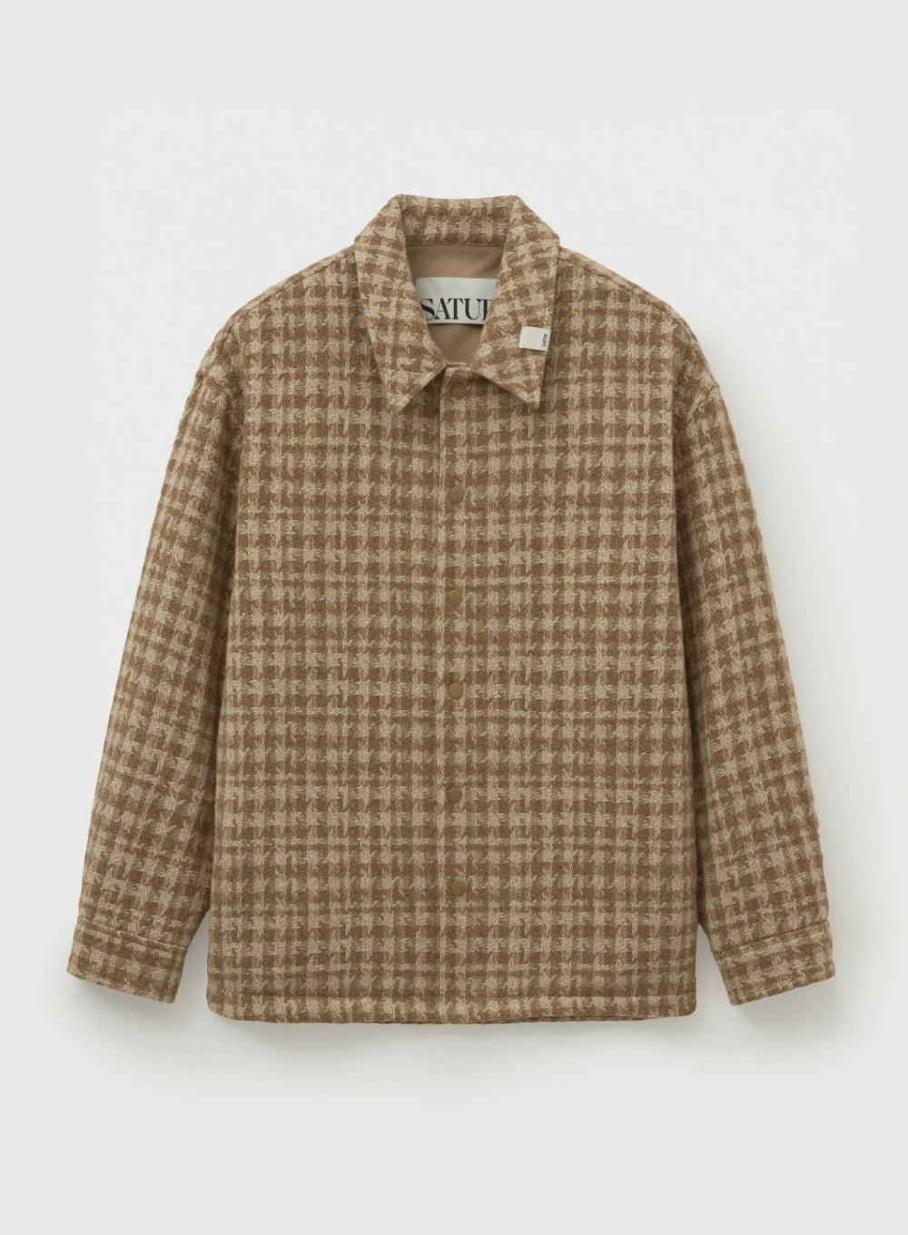 (U) Check Fleece Shirt Jacket