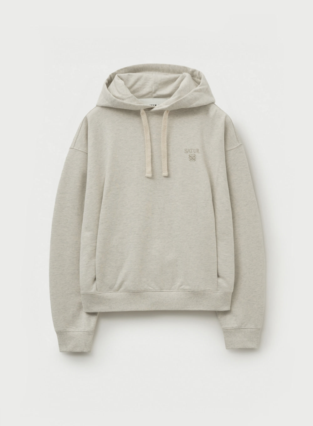 (U) Apero Loose Fit Tuck Detail Pocket Hoodie