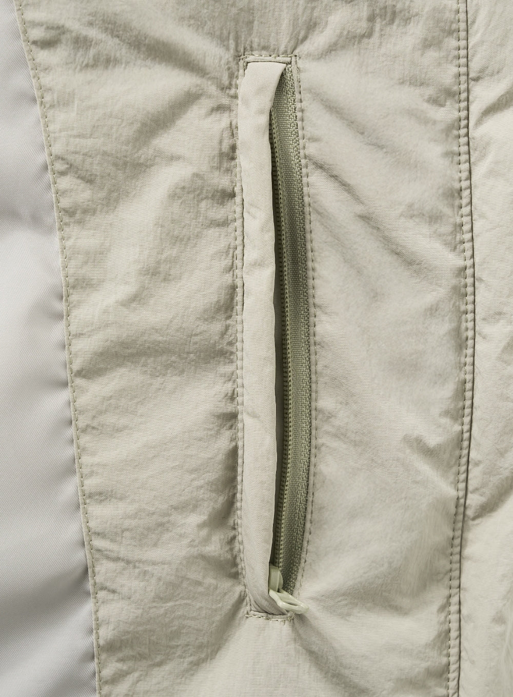 W) Wide Collar Ball Padding Cropped Fit Jacket