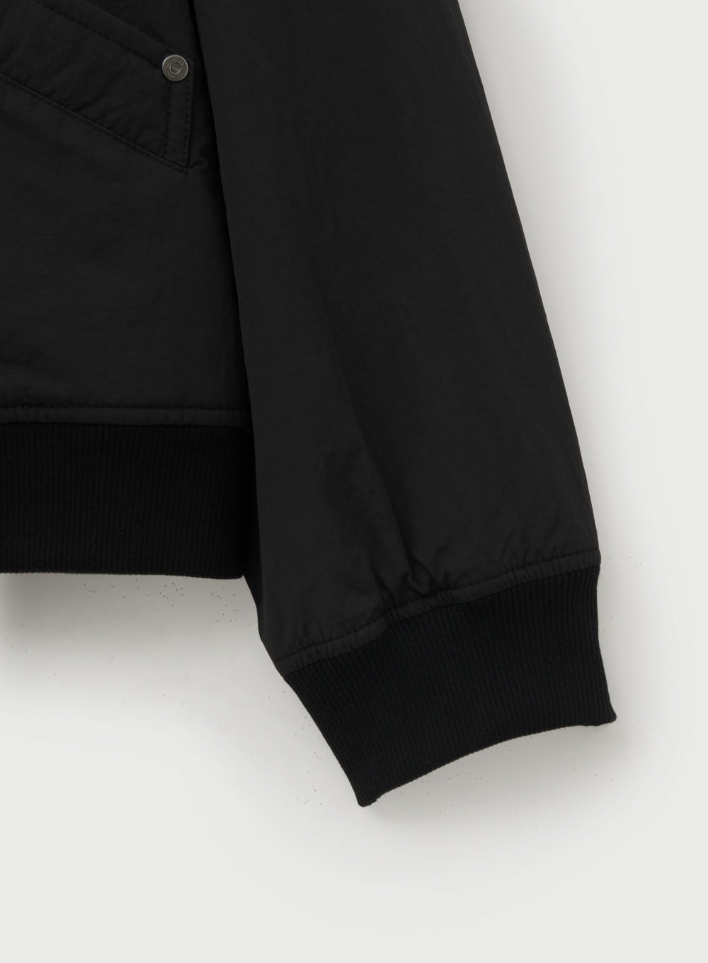 M) Nylon Padded Bomber Jacket