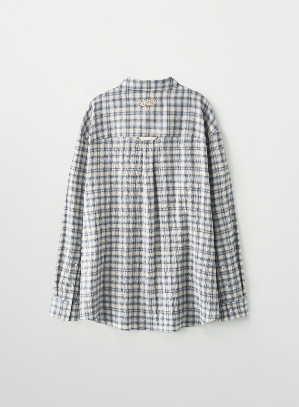 (U) Oversized Check Shirt