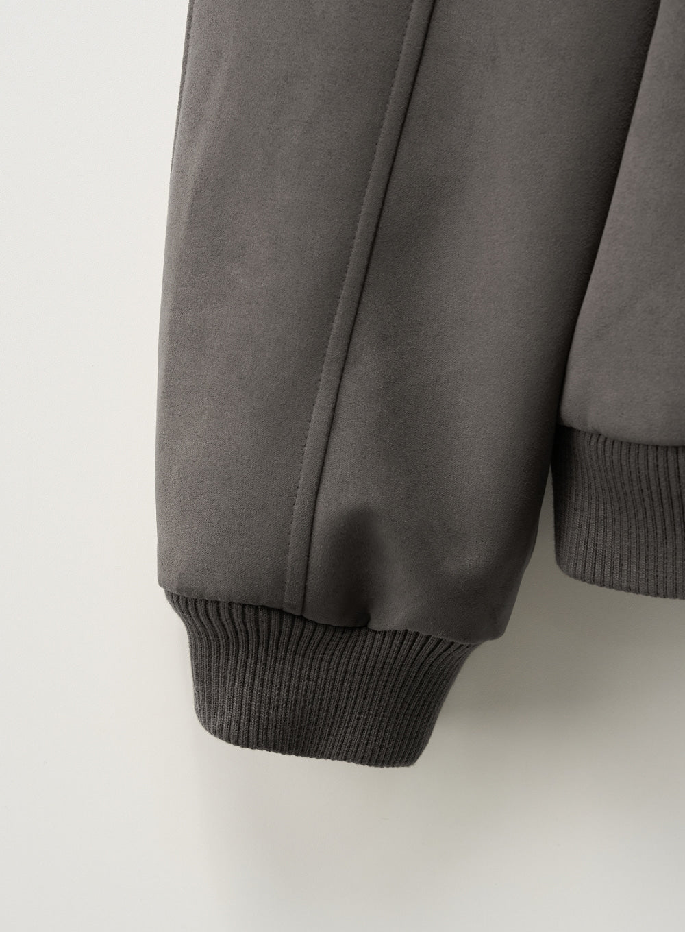 (M) Synthetic Shearling Blouson Jumper