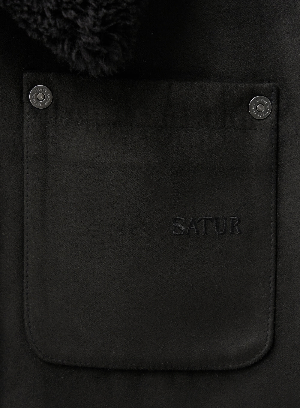 (W) Synthetic Shearling Blouson Jumper