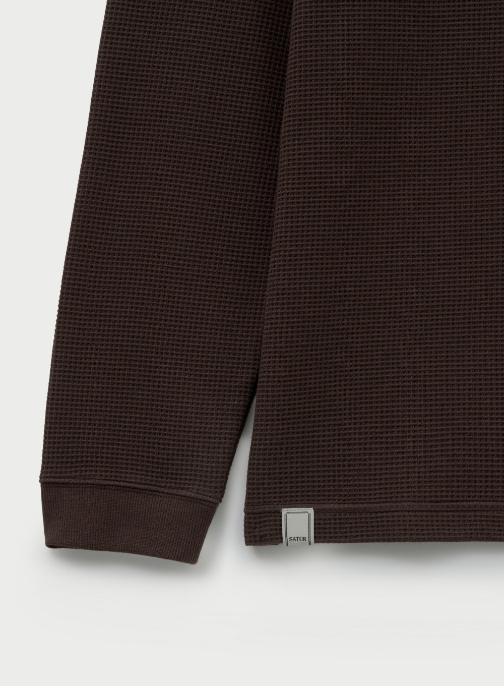 U) Waffle Henry Neck T-shirts