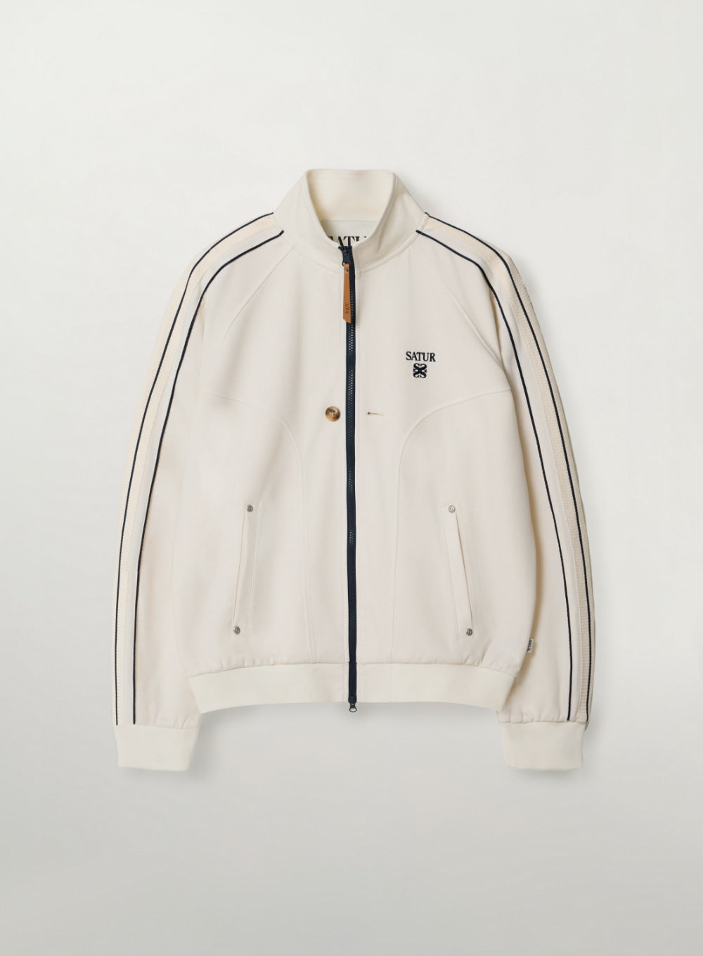 美品 SATUR ESSENTIAL LAWTON TRACK JACKET M) Essential Lawton Track Jacket