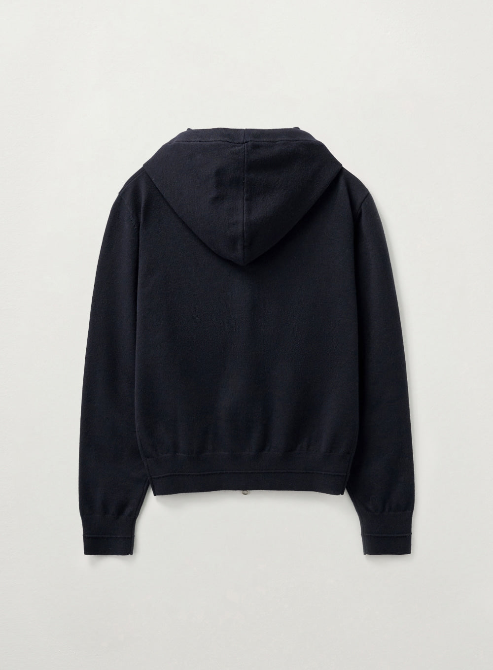 PRISTINE ニット ジップアップ W) Classic Knit Hood Zip-up