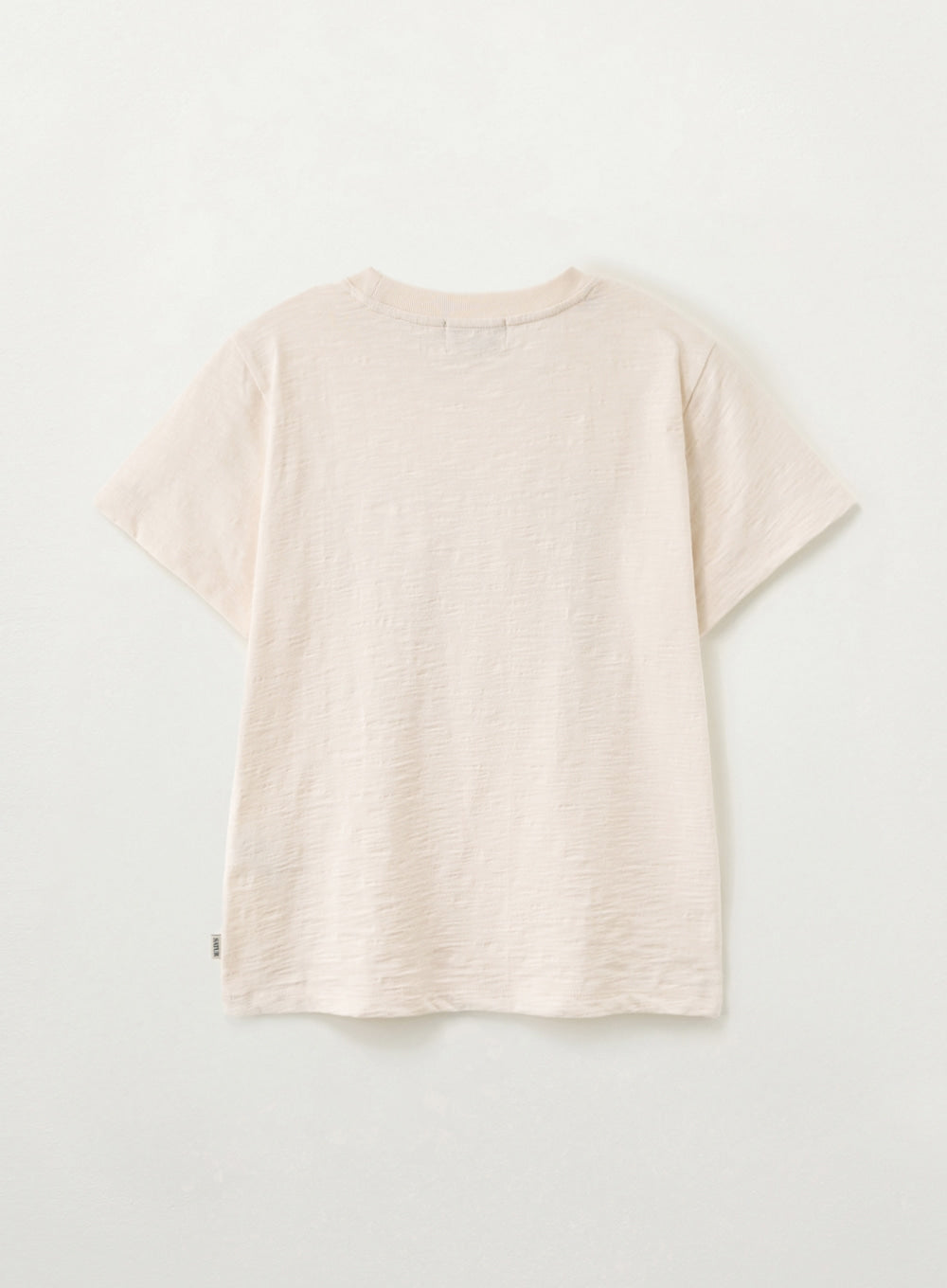 (W) I LOVE Graphic Regular Fit Slub T-shirt