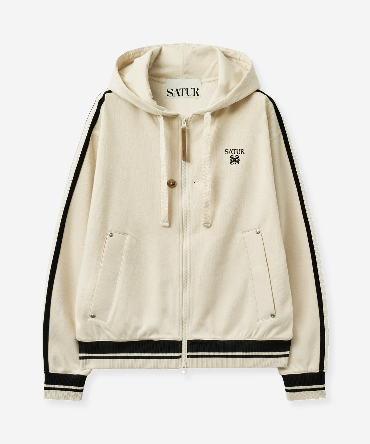 (U) Lawton Loose Fit Hood Zip-Up