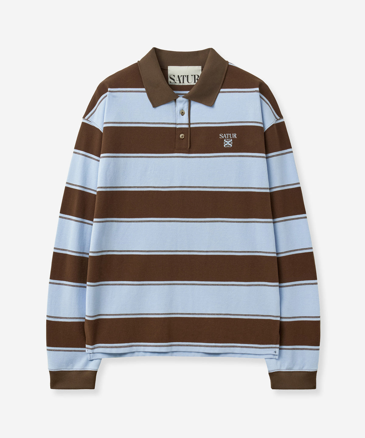 (U) Apero Stripe Pique Long Sleeve