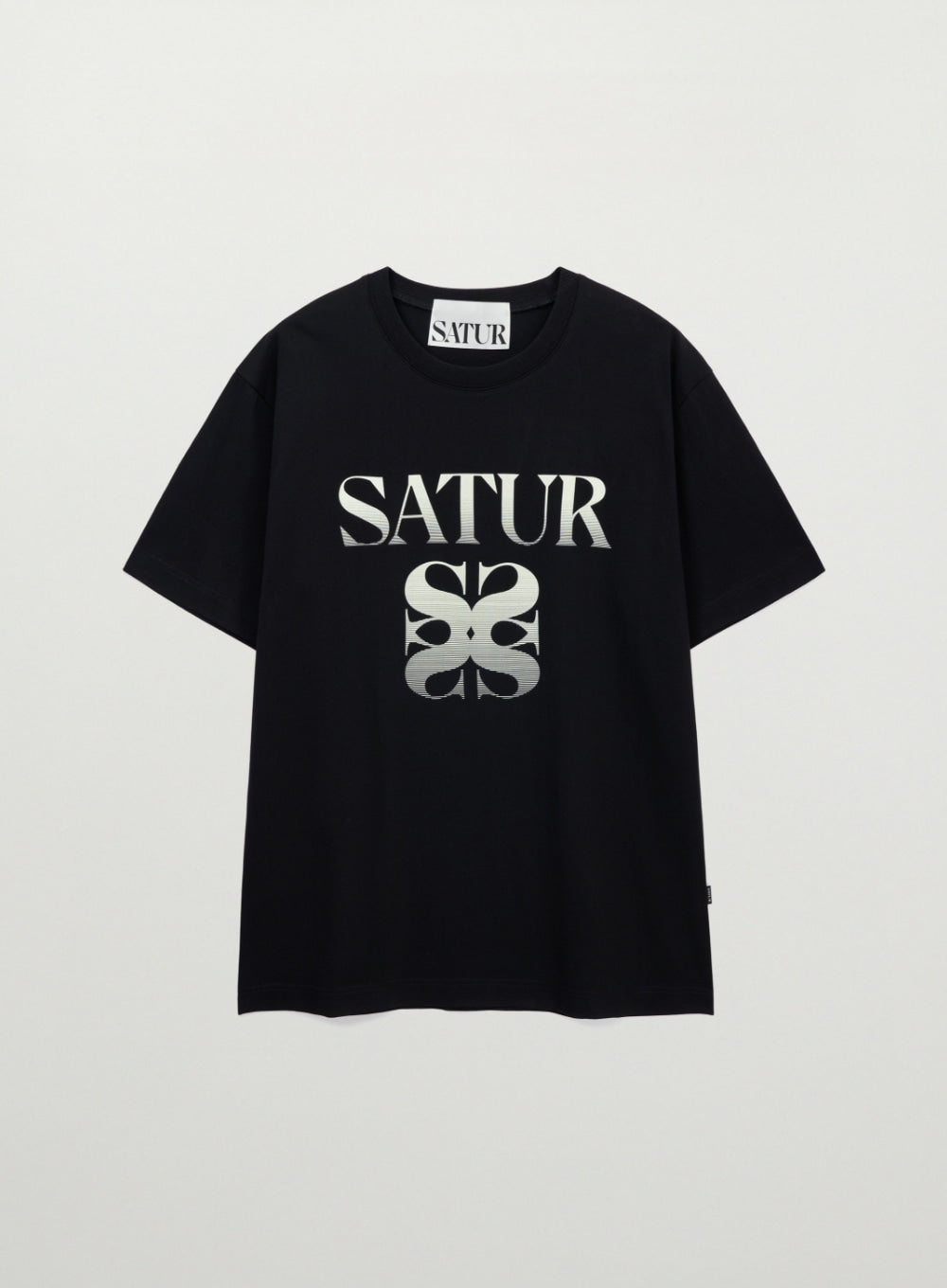 SATUR アグロ ウェイスト グラフィック Tシャツ M MAN-TOPS