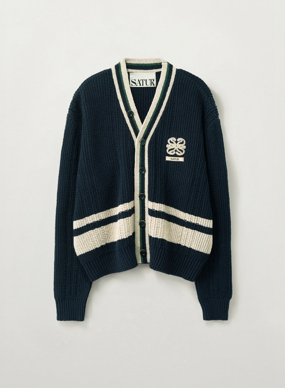(U) Faro Striped Cardigan