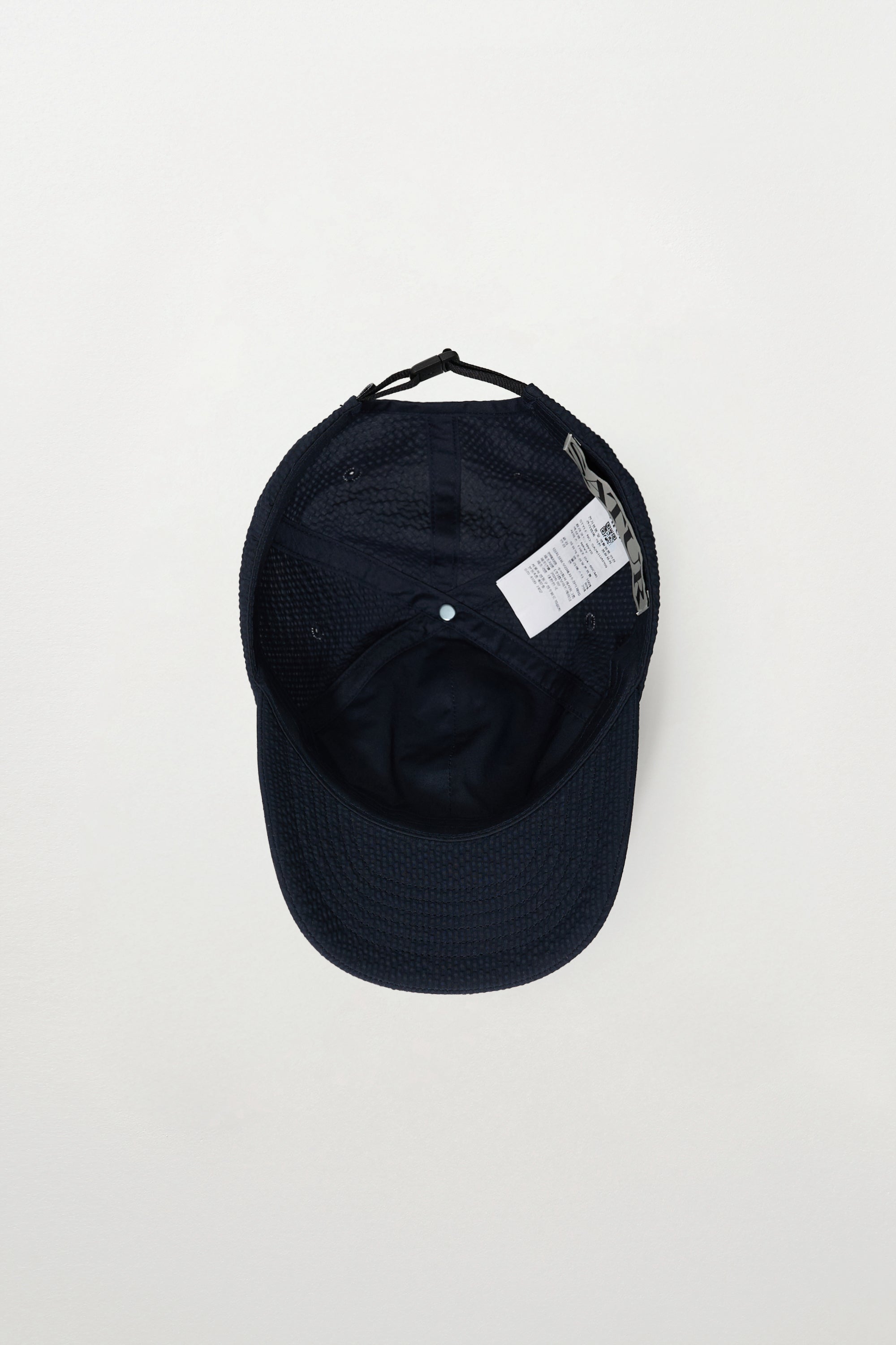 U) Seersucker Satur Logo Ball Cap